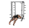 Push Up - Smith Machine Low Bar One Handed